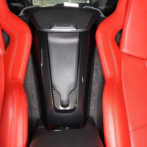 Miniatura 4 de CHEAYAR Funda de cargador de teléfono con patrón de fibra de carbono compatible con Chevrolet Corvette C8 2020-2023, funda de carga inalámbrica para