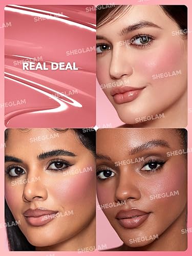 Vista 81 de SHEGLAM Color Bloom - Rubor líquido para las mejillas, acabado mate, Hush Hush