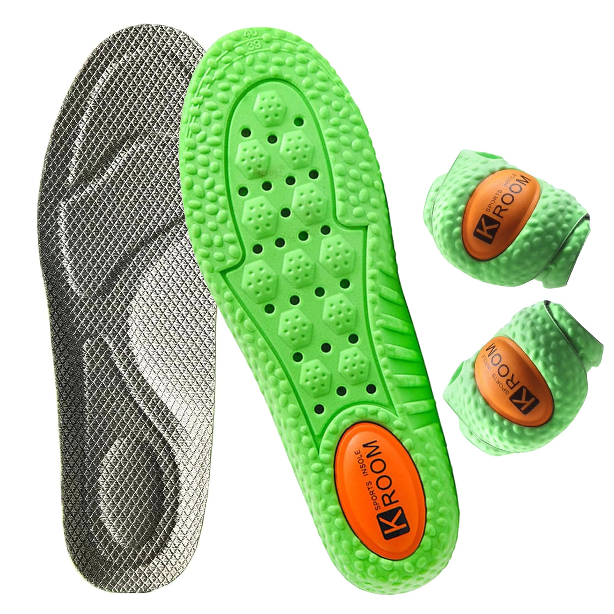 Cloud Insoles for Men Women - Ultra-Soft Memory Foam Insoles - Arch Support Shoe Inserts for Running Walking - Breathable Shock-Absorbing Sports