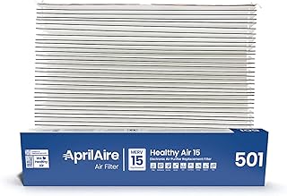 AprilAire 501 Replacement Filter for AprilAire 5000 Whole-House Air Purifier - MERV 15 Equivalent, 16x25x6 Air Filter (Pack of 1)