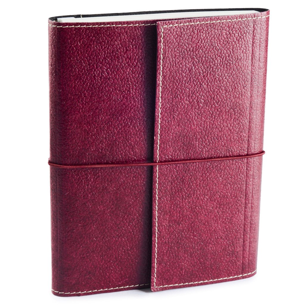 Ecoleatherette A5 Hard Cover Ruled Diary/Planner/Notebook for Writing, Looks Like Leather Cover - 80 GSM, 192 Pages | Handcrafted & Recycled Diary, Perfect for Students & Office Purpose