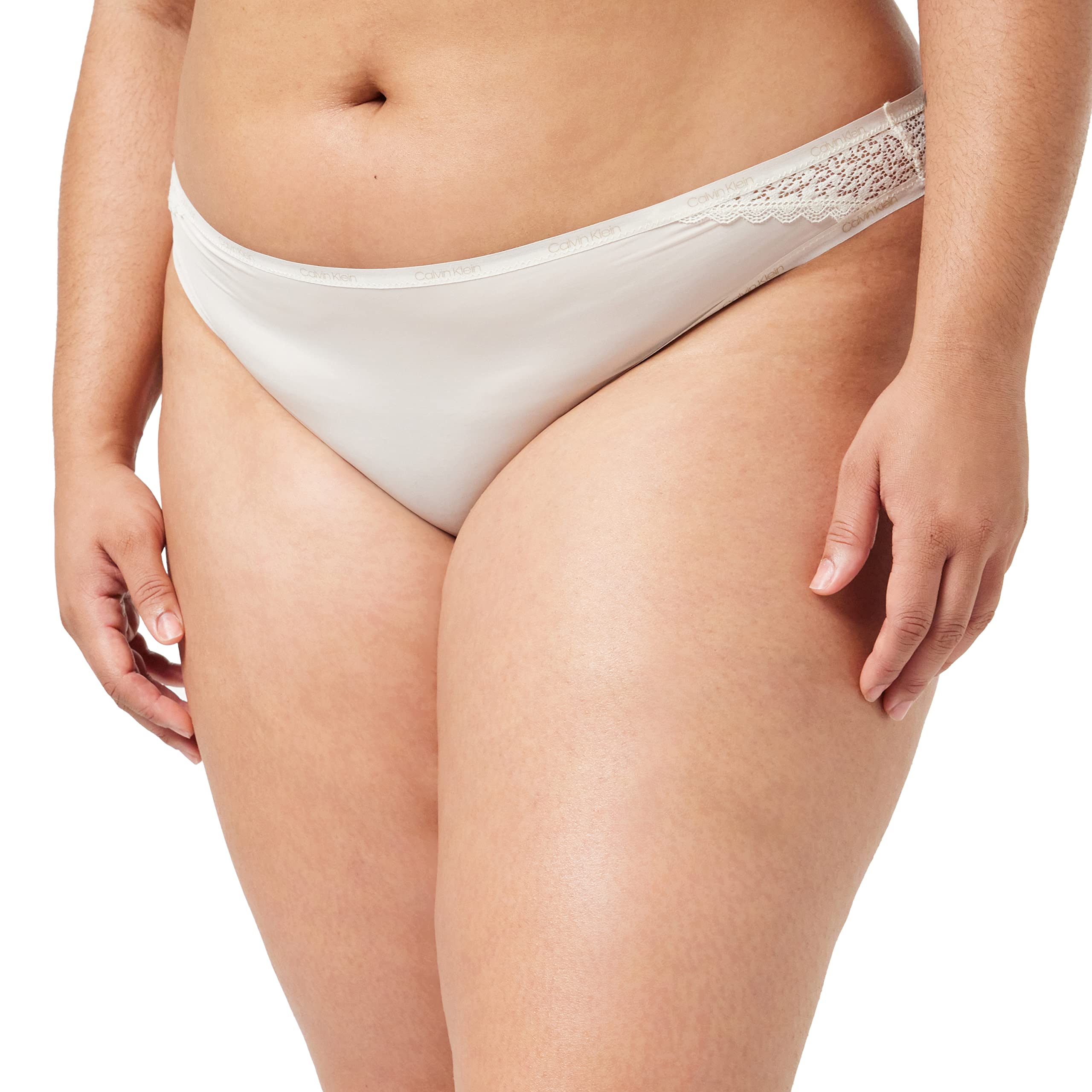 Calvin Klein Women's Brazilian 000qf5152e Brazilians, White (Ivory), L