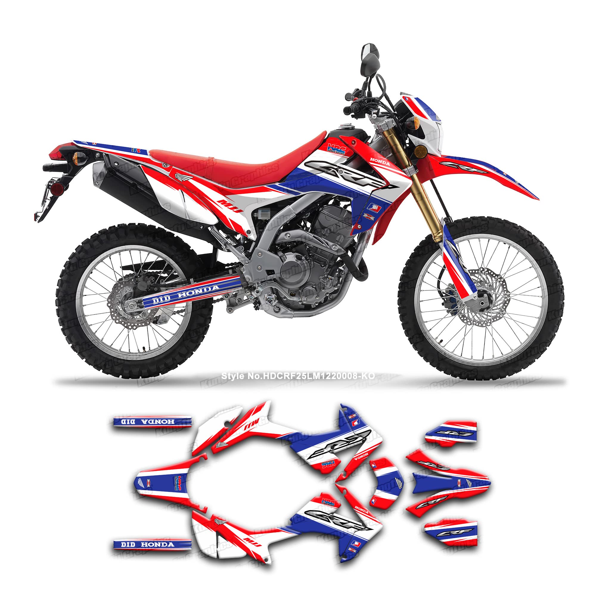 Amazon.co.jp: KUNGFU GRAPHICS（カンフー グラフィックス）DIRT BIKE 