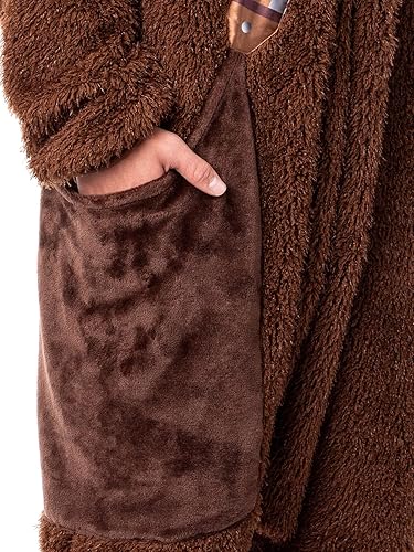 Miniatura 4 de Star Wars - Disfraz de Chewbacca Chewie Kigurumi para adultos, pijama para hombres y mujeres