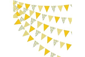 44 Ft Lemon Garland for Sparkling Decorations