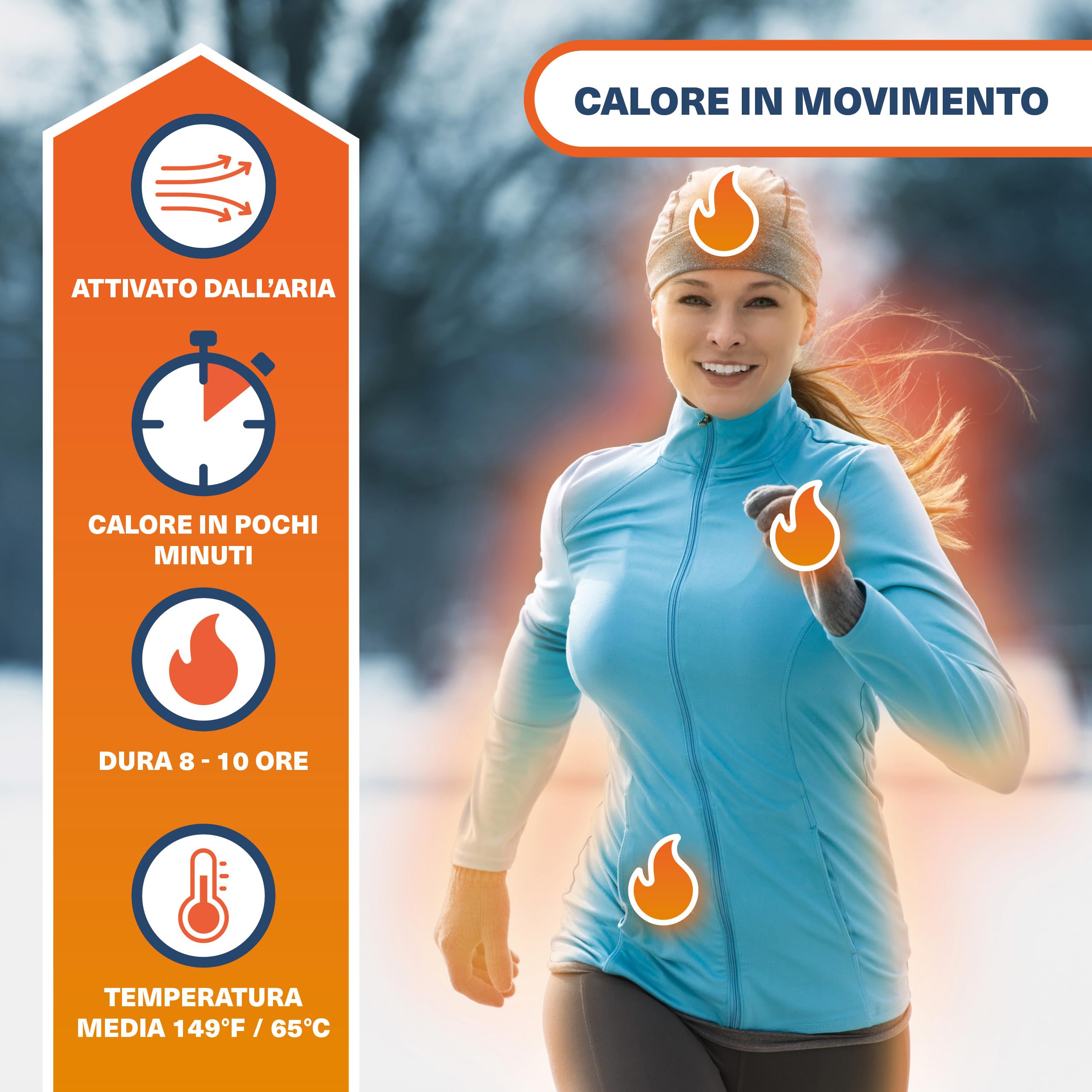 Bramble – Scaldamani – Scaldamani Tascabili Attivati dall’Aria per Attività all’Aperto – Riscaldano in Pochi Minuti – Fino a 10 Ore di Calore