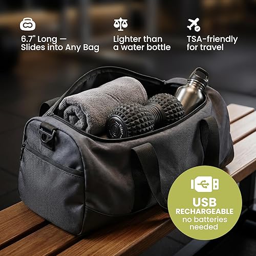 Miniatura 4 de Bola de masaje de maní vibratoria de 4 velocidades  Terapia de punto de activación de tejido profundo  Masajeador de alivio de movilidad  Alivia la