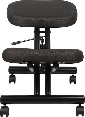 Miniatura 3 de Boss B248 taburete ergonómico para rodilla - Color negro, Metal Madera, Negro