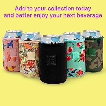 Pink Koozies Made Easy Kit Neoprene Can Cooler Cover
