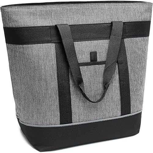 Miniatura 11 de Insulated Cooler Bag Reusable Grocery Tote Bags Transport Large Lunch Box for Women