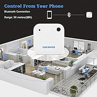 Vista 3 de Inkbird IBS-TH2 - Termómetro inalámbrico con sensor de temperatura y temperatura Bluetooth, con aplicación para Android e iOS