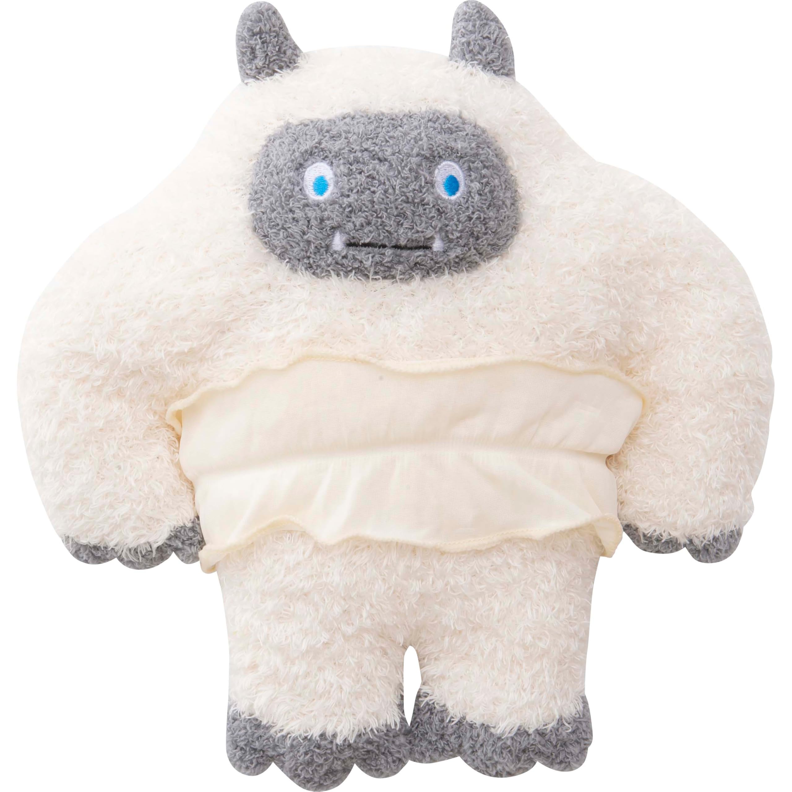 Amazon.co.jp: yukigokochi ぬいぐるみクッション イエティ 【ひんやり