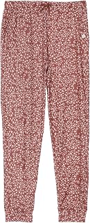 Girl's Real Friends Cozy Sweatpants (Little Kids/Big Kids) Rustic Brown Animalia Dots 14 (Big Kid)