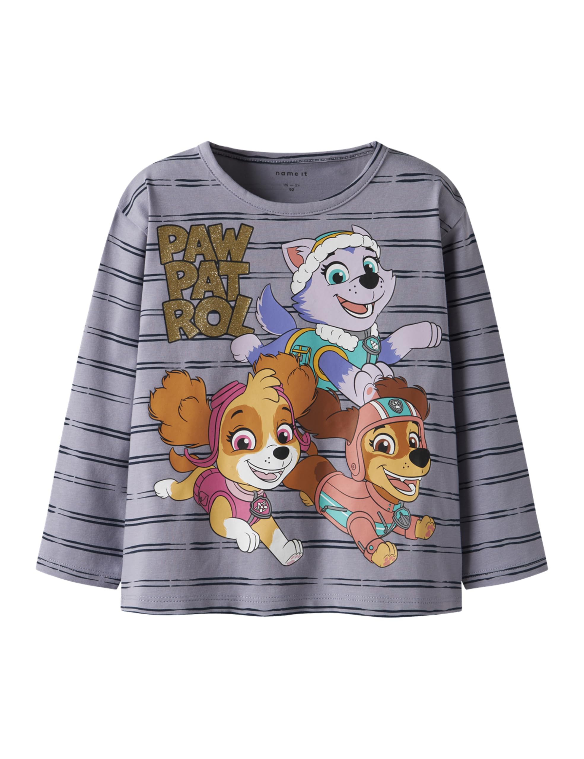 Name IT Mädchen Name It Girl Oberteil Paw Patrol Nmfjannet Paw Ls Nreg Top Cplg (1er Pack)