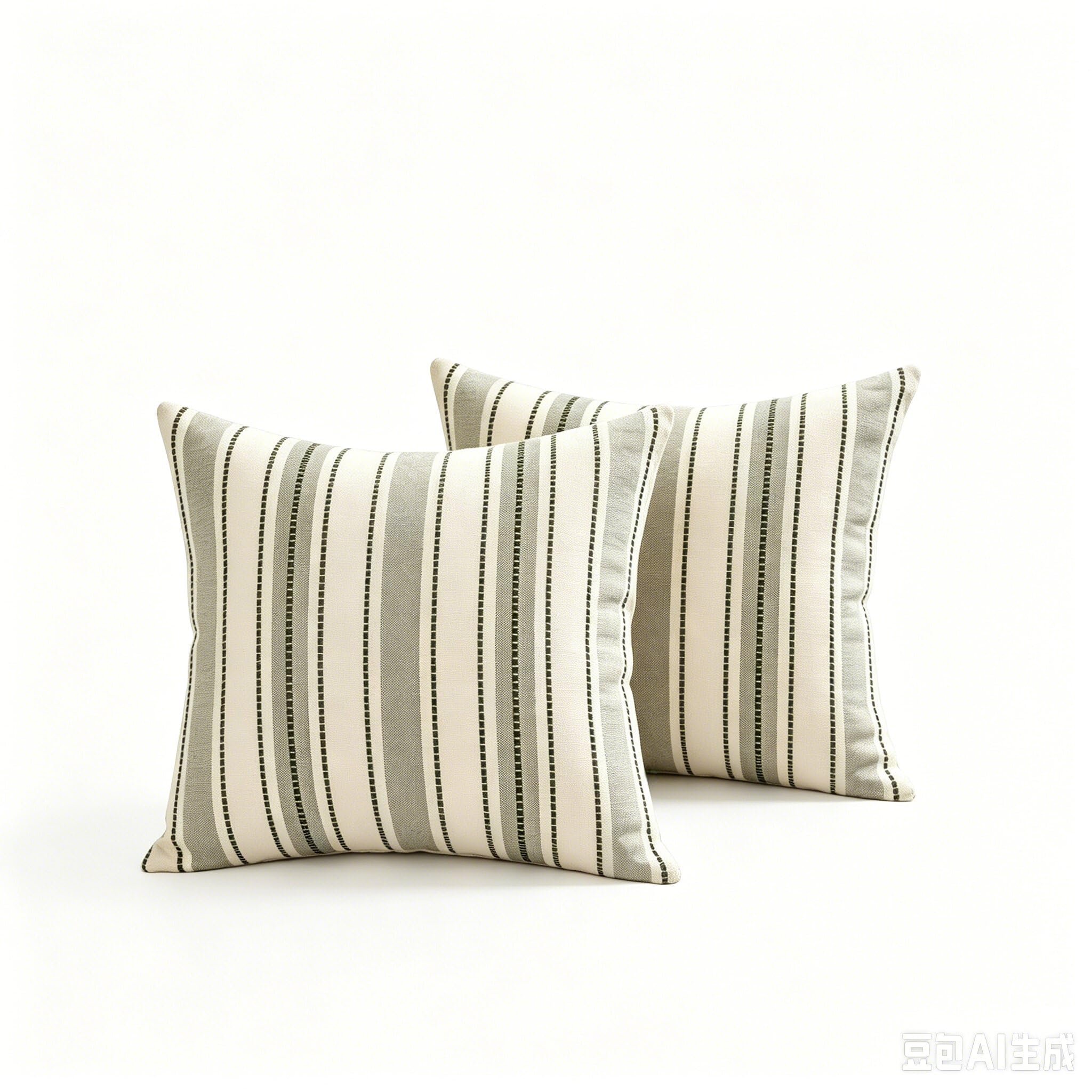 BCCIAPLN Boho Couch Throw Pillow Covers,Striped Decorative