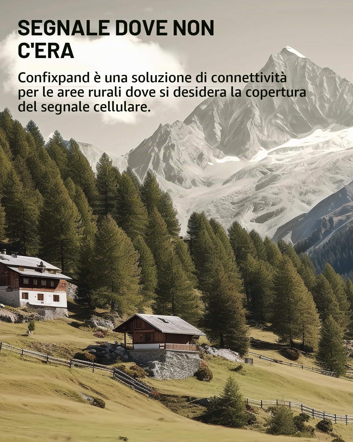 Amplificatore Segnale Cellulare- Ripetitore Segnale Cellulare a Bande 20/8/3/1/7 per Operatori Europei Wind Tre,TIM,Vodafone e Iliad-Amplificatore 4G/3G per Dati e Chiamate, ideale per Casa e Ufficio