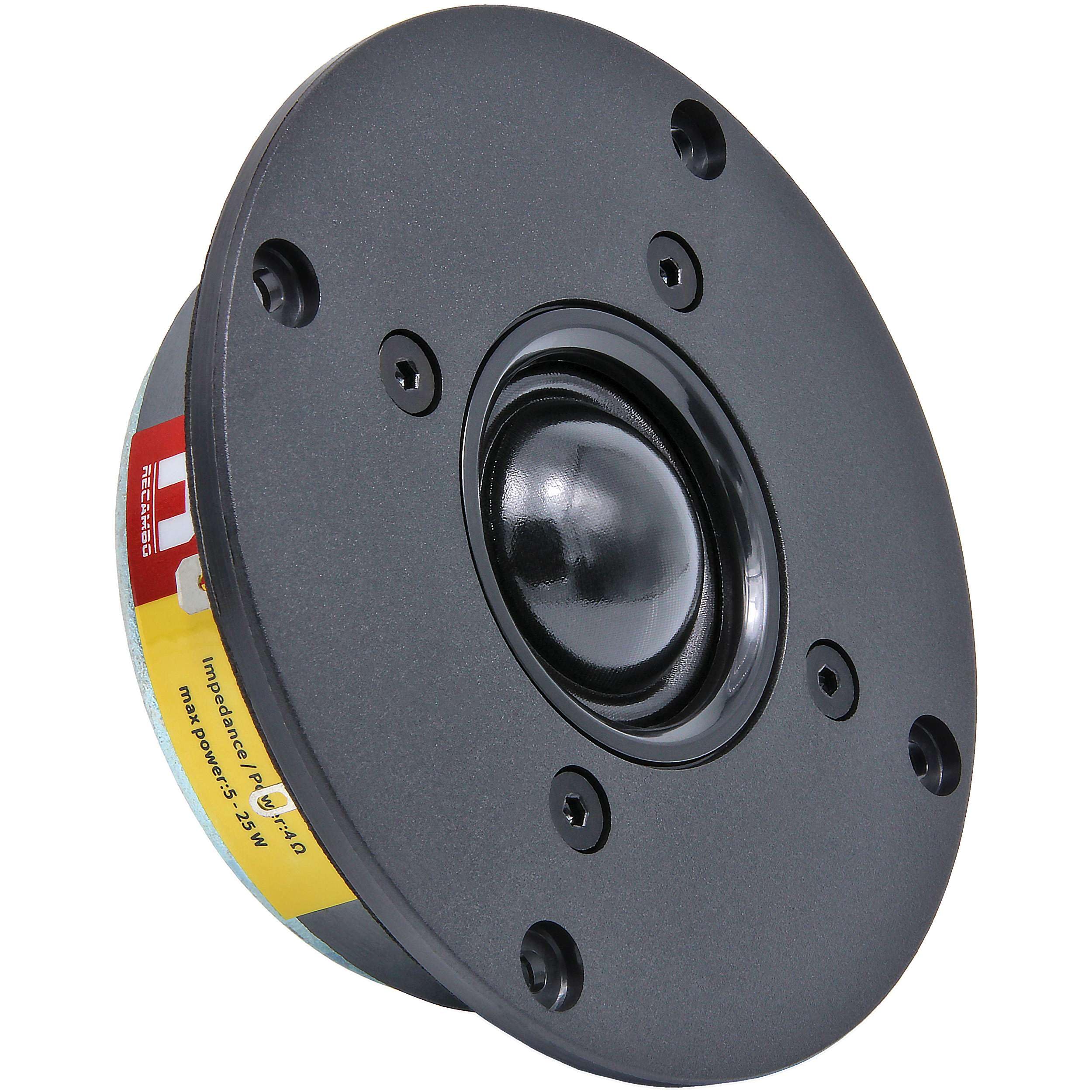 Recambo Lautsprecher Mittel-/Hochtöner 100mm (4") 25 W 3.8 Ohm Gummi-Sicke - klarer Klang, universeller Ersatz, präziser Antrieb, einfache Montage, Car-HiFi Upgrade