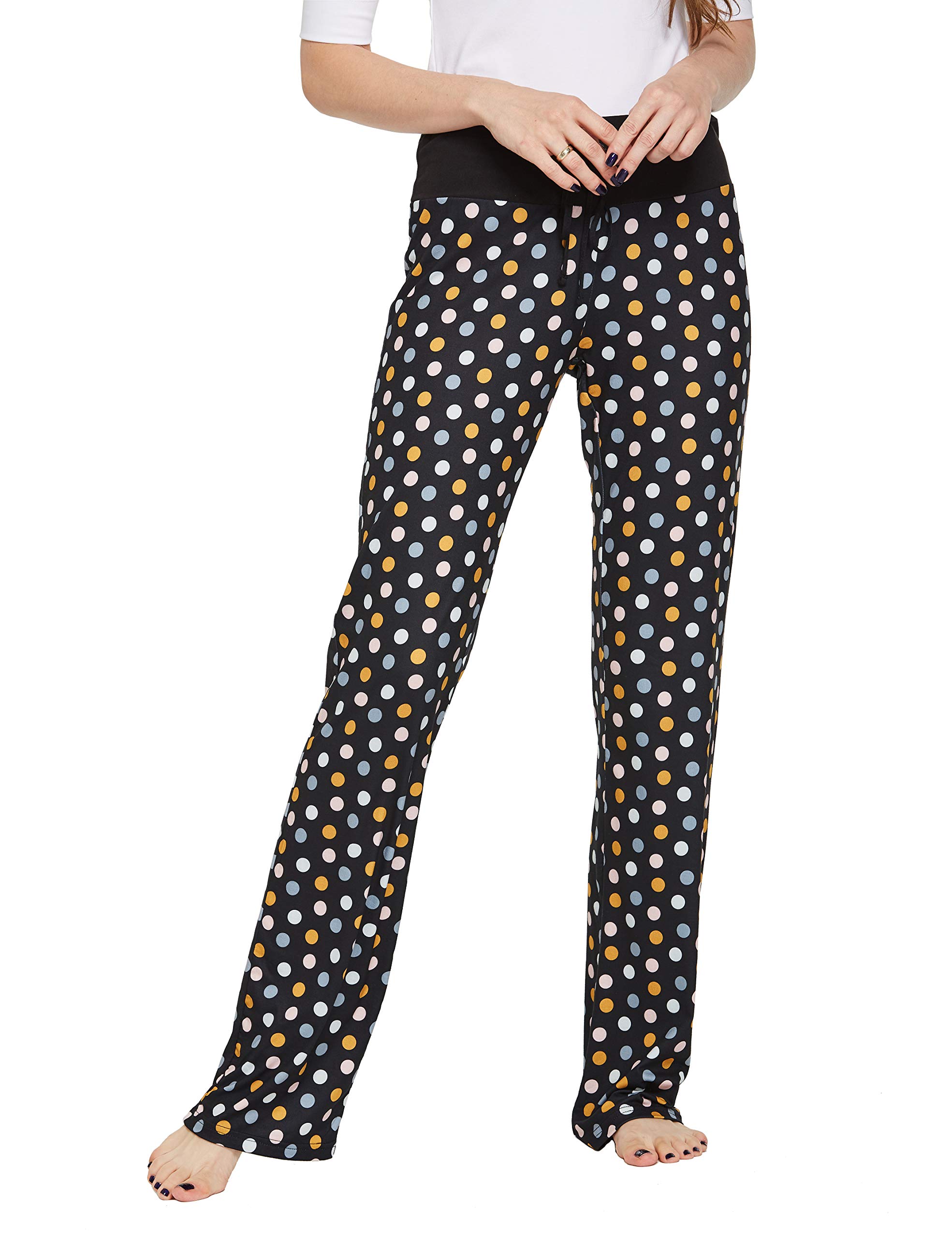 CYZ Womens Casual Stretch Cotton Pajama Pants Simple Lounge Pants