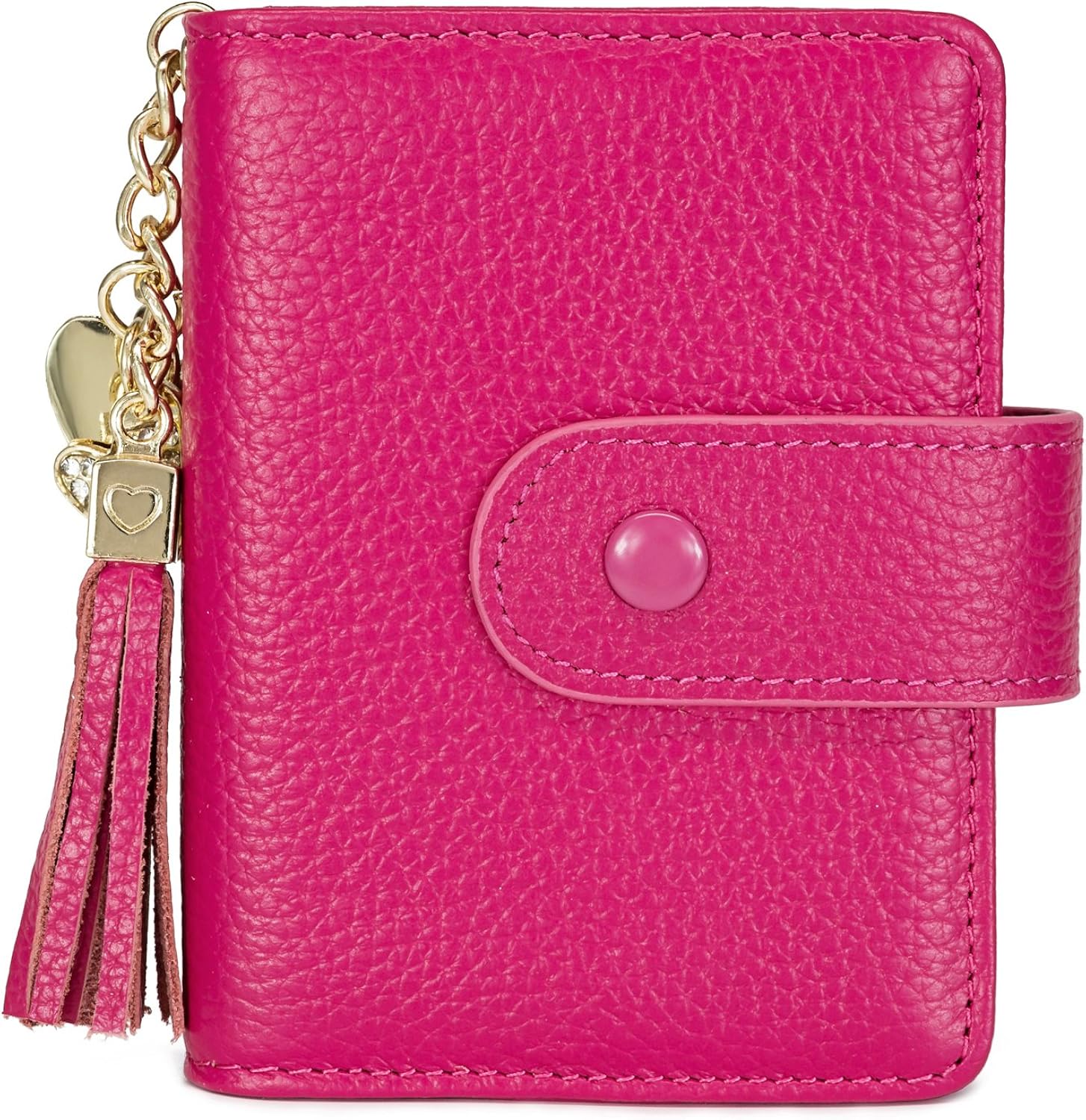 Women's Mini Credit Card Case Wallet with ID Window and Card Holder purse 9 Colors