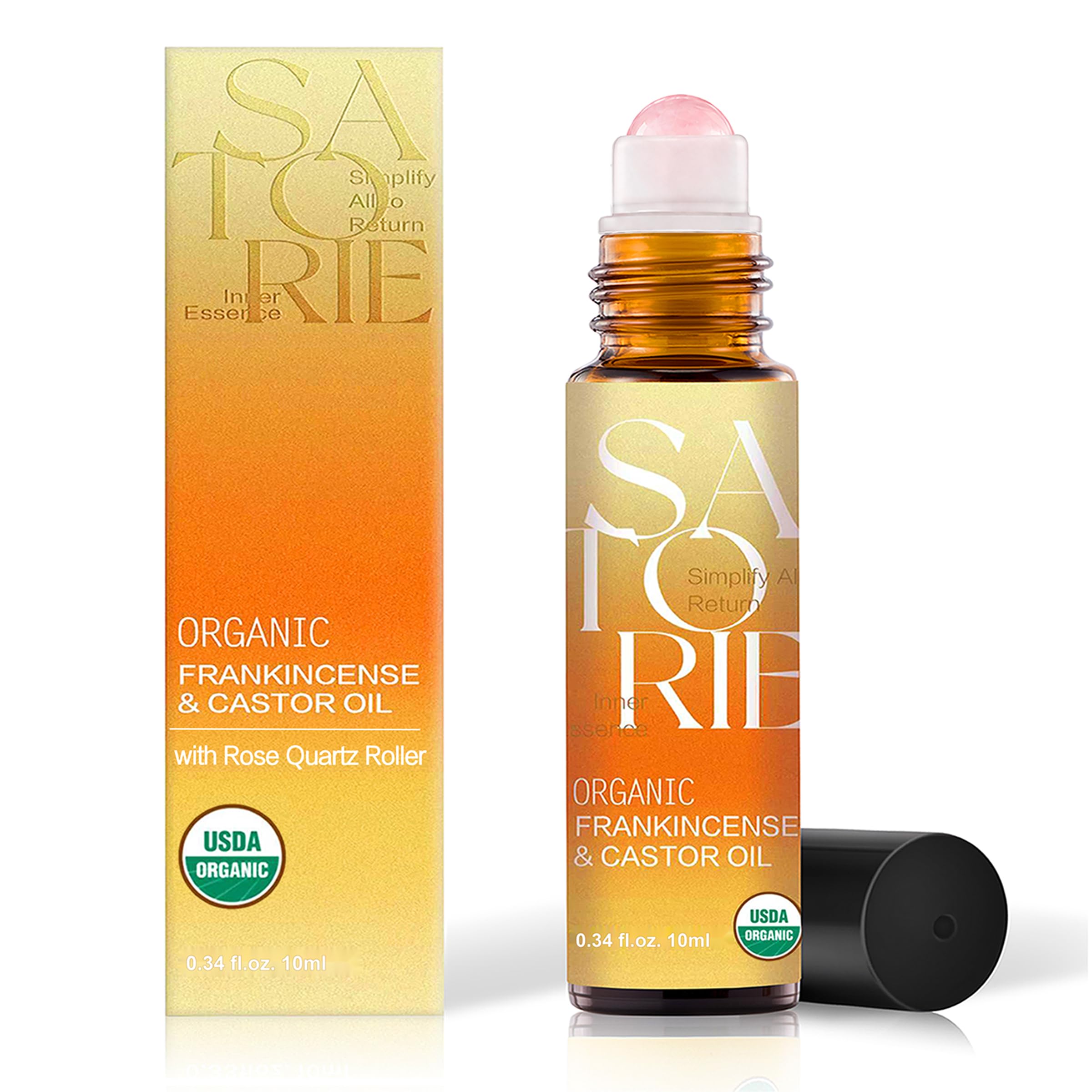 Amazon.com: SATORIE Organic Castor & Frankincense Oil Roll-On with