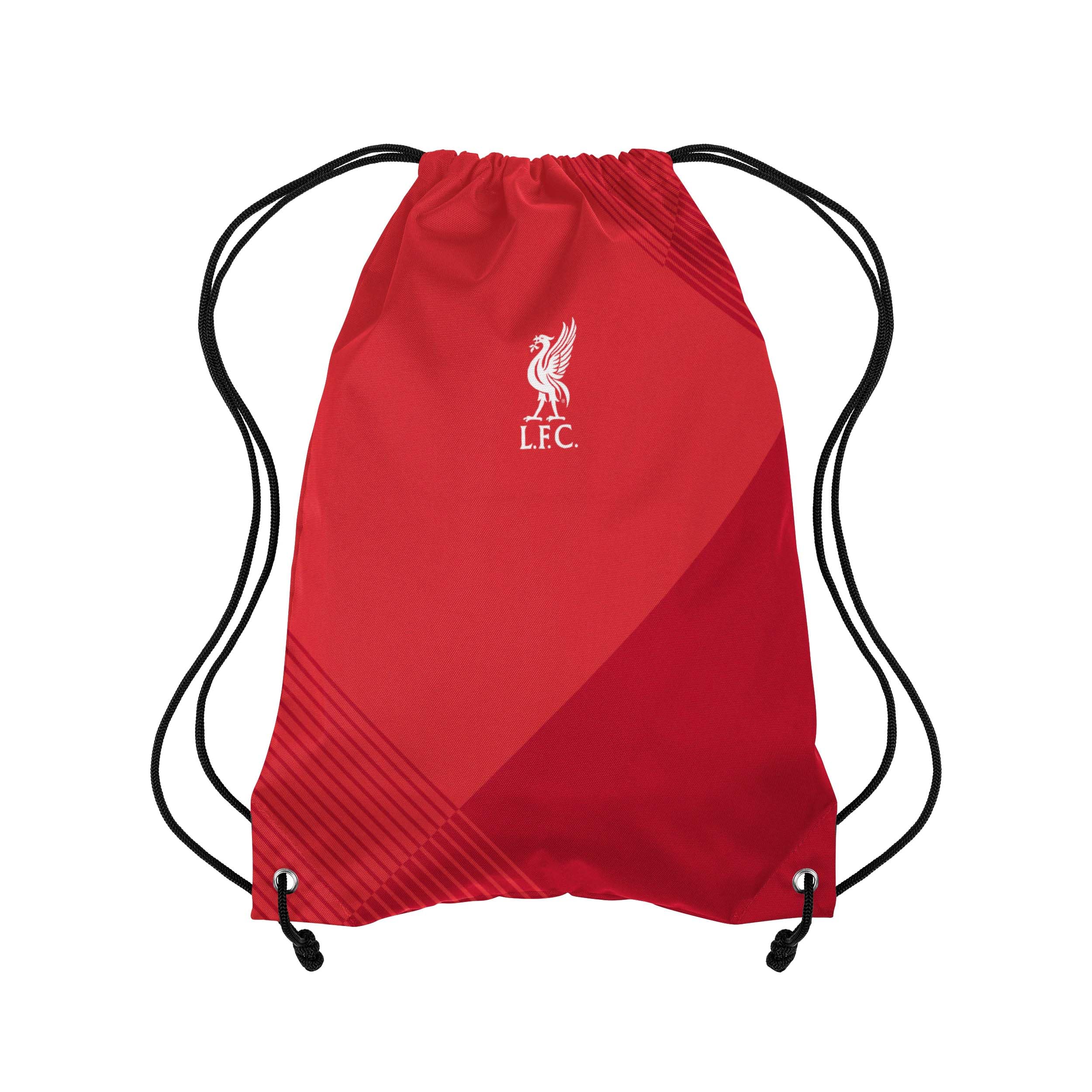 FOCO Officially Licensed Liverpool FC Red Glide Drawstring Gym Bag