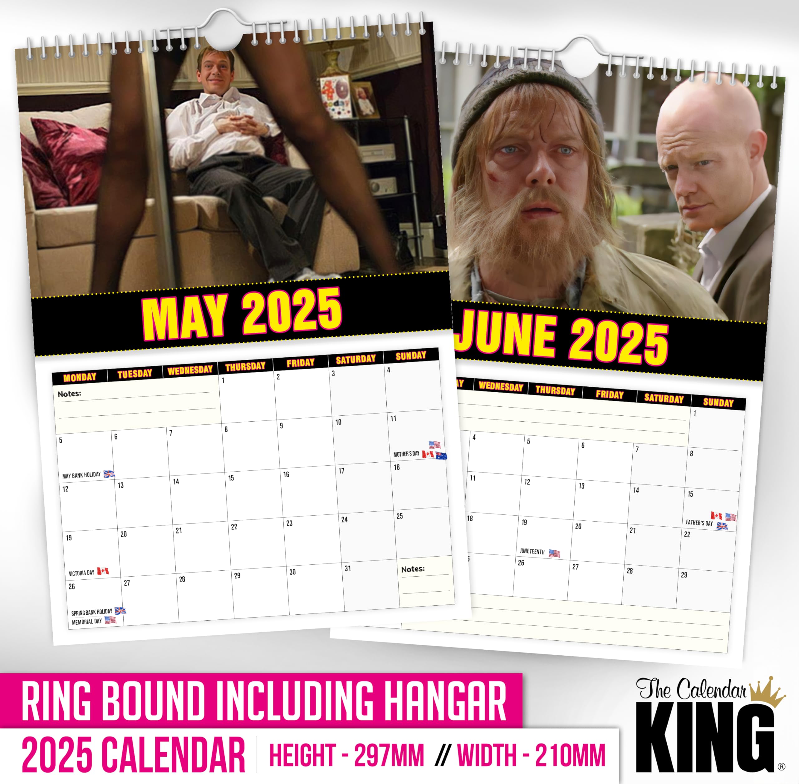 The Calendar King // Ian Beale - 2026 Wall Calendar (Full Colour, A4 Size) - Image 4