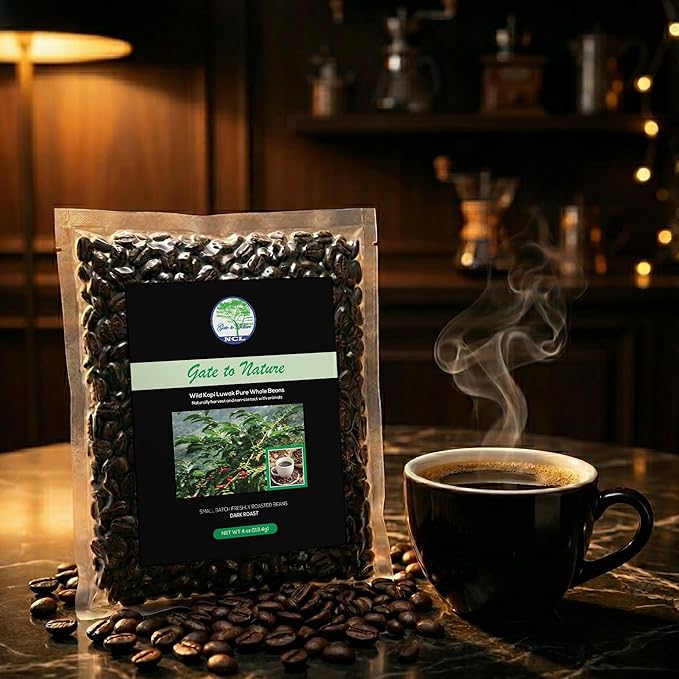 Café en Grano Gate to Nature Wild Civet Arabica 113 g miniatura 4