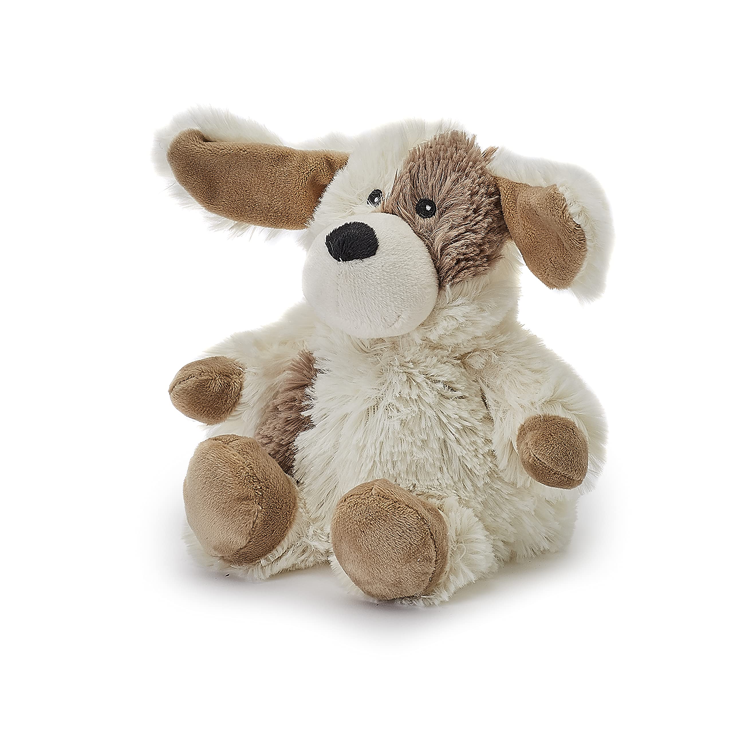 Warmies JUN-PUP-2 Heatable Plush Toy, Cream