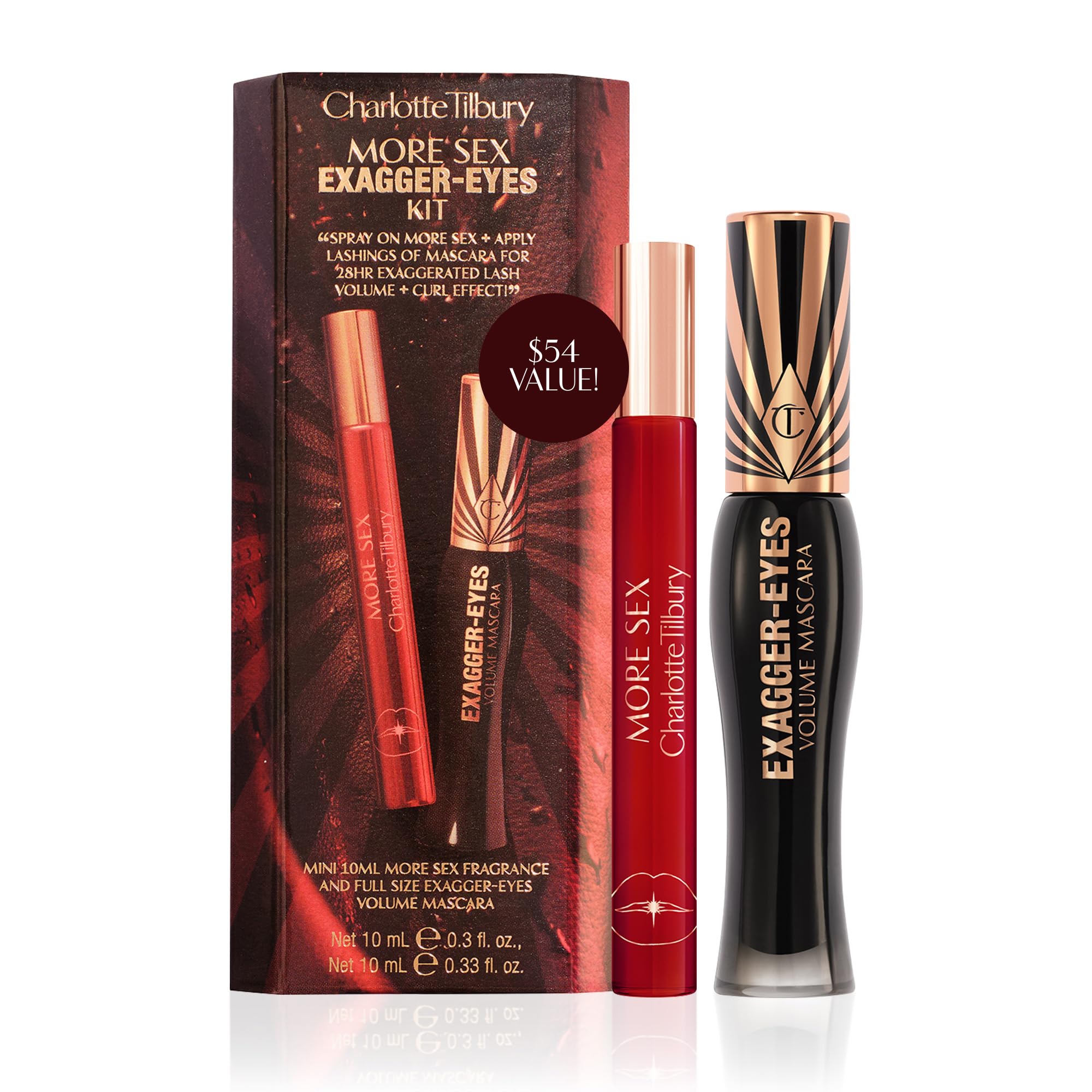 Charlotte Tilbury Instant Volume and Length, No Clump Mascara with 28 Hour Smudge Proof & Flake Proof Wear – All Day Wear Formula