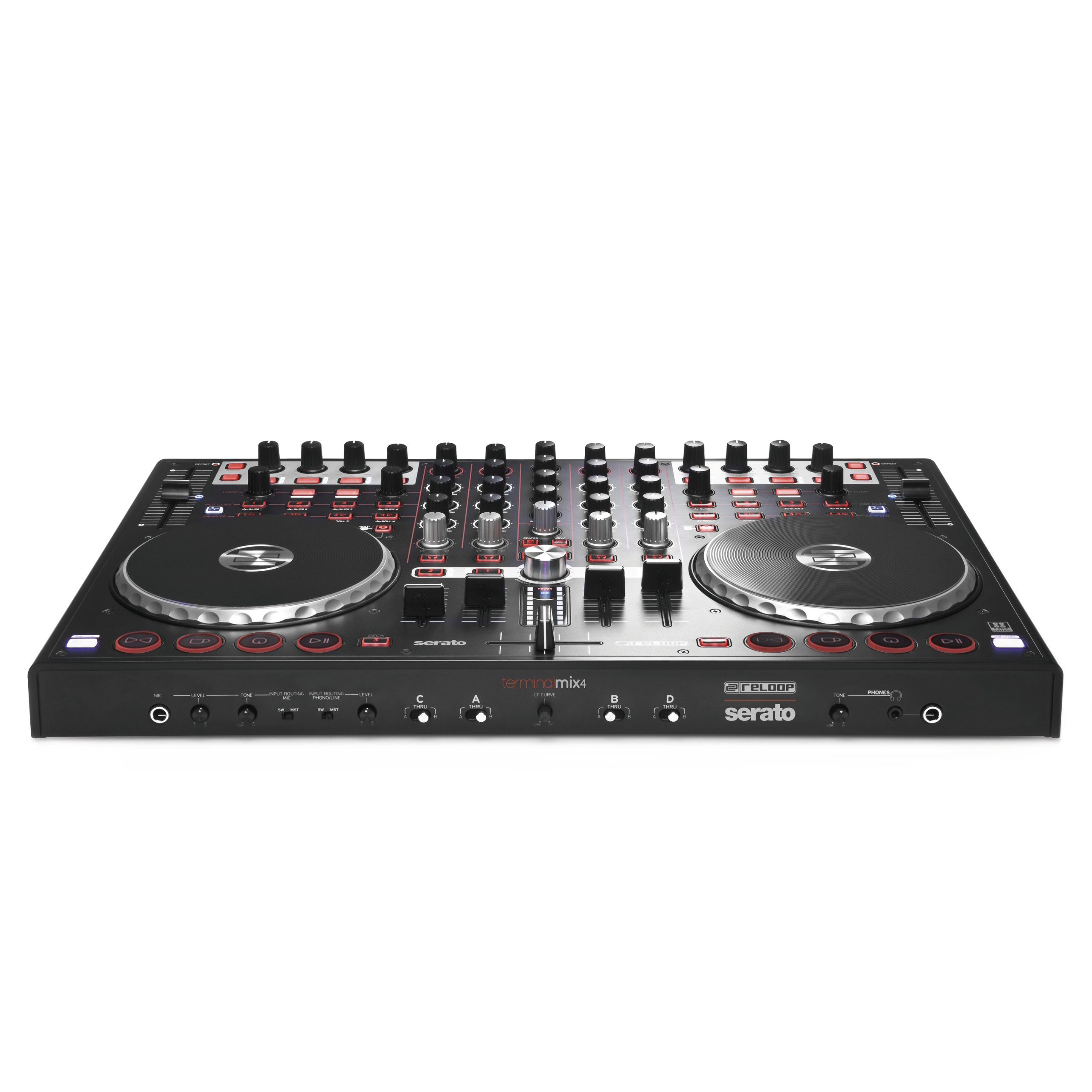 Reloop Terminal Mix 4 Controller Bundled with Virtual DJ and Reloop Terminal Mix 4 Controller Bundled with Virtual DJ and
