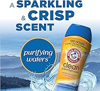 Vista 8 de ARM & HAMMER Clean Scentsations Potenciador de Aroma para Lavado, Potenciador de Aroma para Lavandería aroma Purifying Waters, 45 onzas