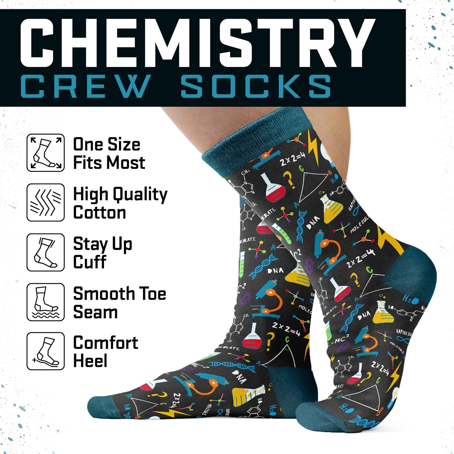 VICRAZY Nerdy Gifts - Stocking Stuffers For Science Lovers, Novelty Chemistry, Physics & Neuroscience Gift - Image 6