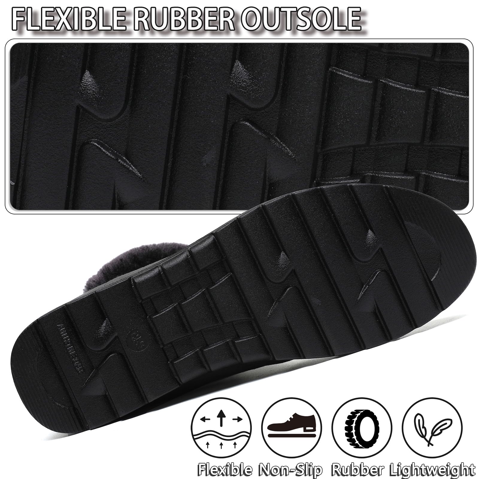 Vunavueya Stivali Donna Invernali Scarpe Stivaletti da Neve con Imbottitura Calda Stivali alla Caviglia Caldi Boots Scarpe 35-41.5