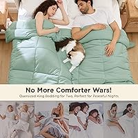 Vista 224 de Bedsure - Edredón de color liso