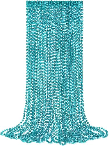 Miniatura 46 de YAXINRUI 30 piezas cuentas de Mardi Gras, collares de cuentas para fiesta de Mardi Gras, Navidad, San Patricio, regalos de fiesta, accesorios de 10