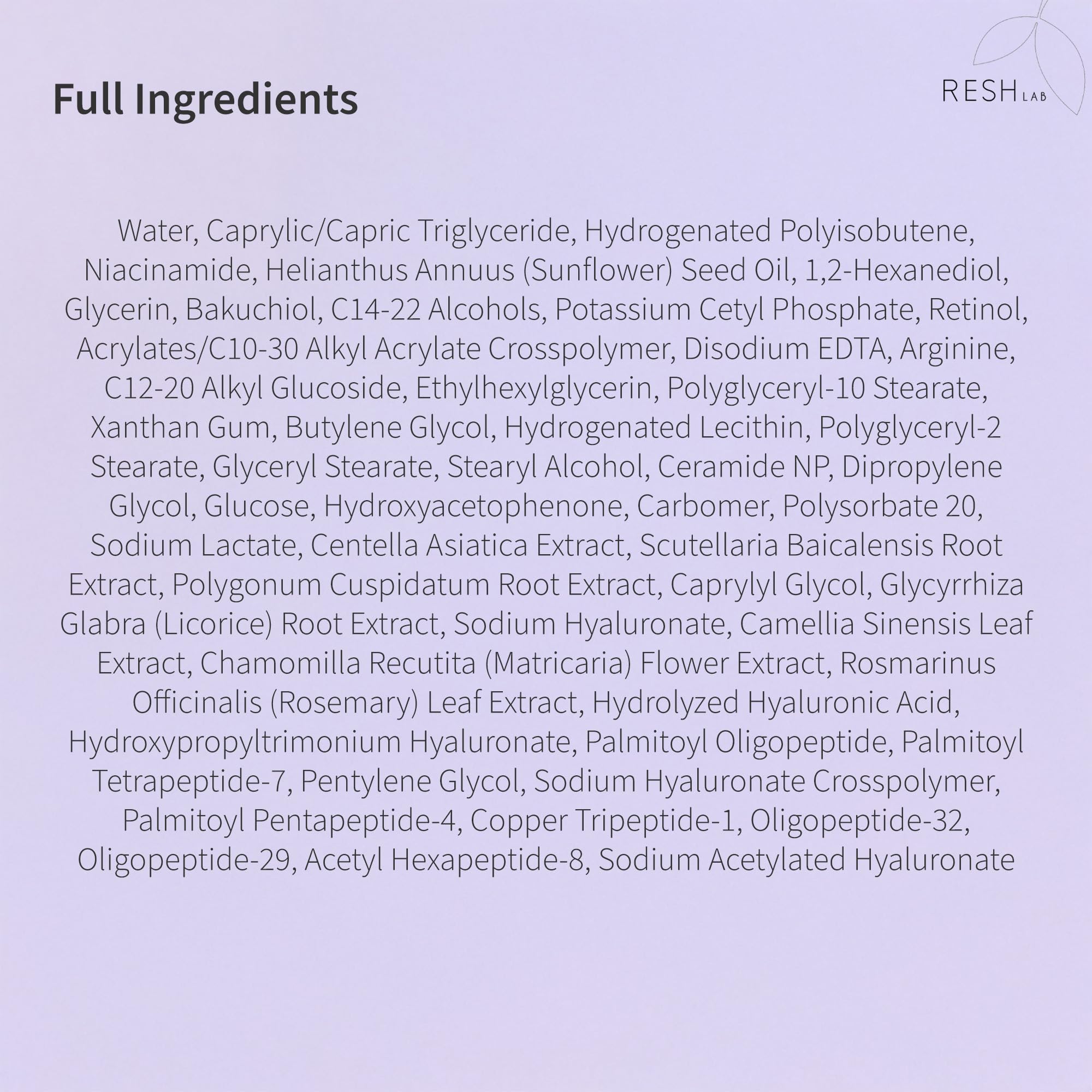 Resh Lab Derma Peptit Retinol Serum 30 mL