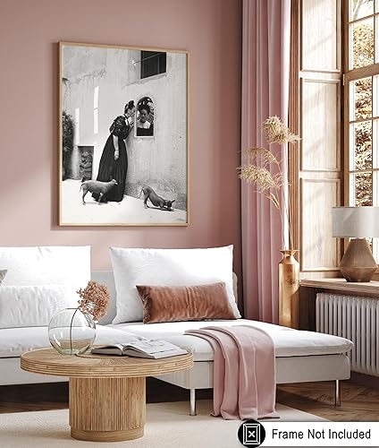 Miniatura 6 de Poster Master Póster de Frida con mascotas, impresión de pintor mexicano, arte de fotografía, arte de perro, arte de celebridades, regalo para él y