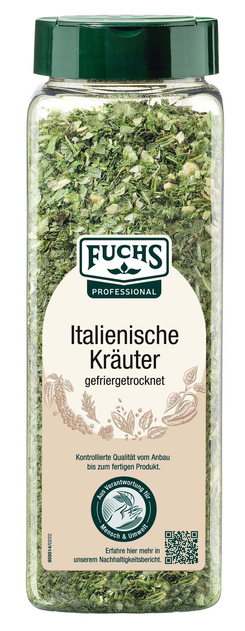 Fuchs Italienische Kräuter gefriergetrocknet (1 x 60 g)