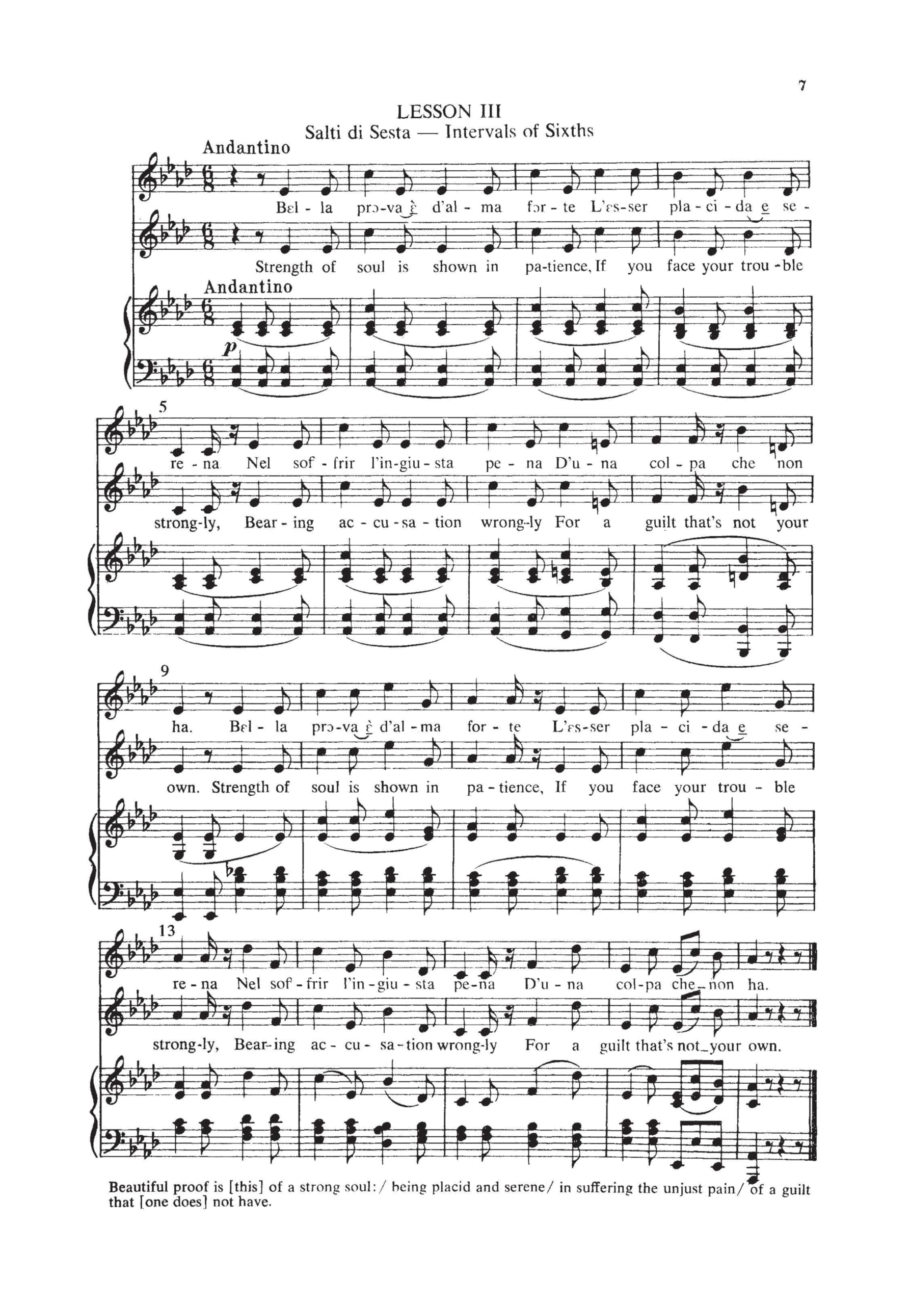 Nicola vaccai : practical method of italian singing - mezzo soprano (alto) / baritone voice: Schirmer Library of Classics Volume 1910 Alto or Baritone