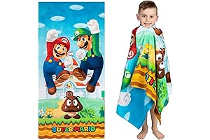 Official Nintendo Mario 58 x 28 Beach Towel