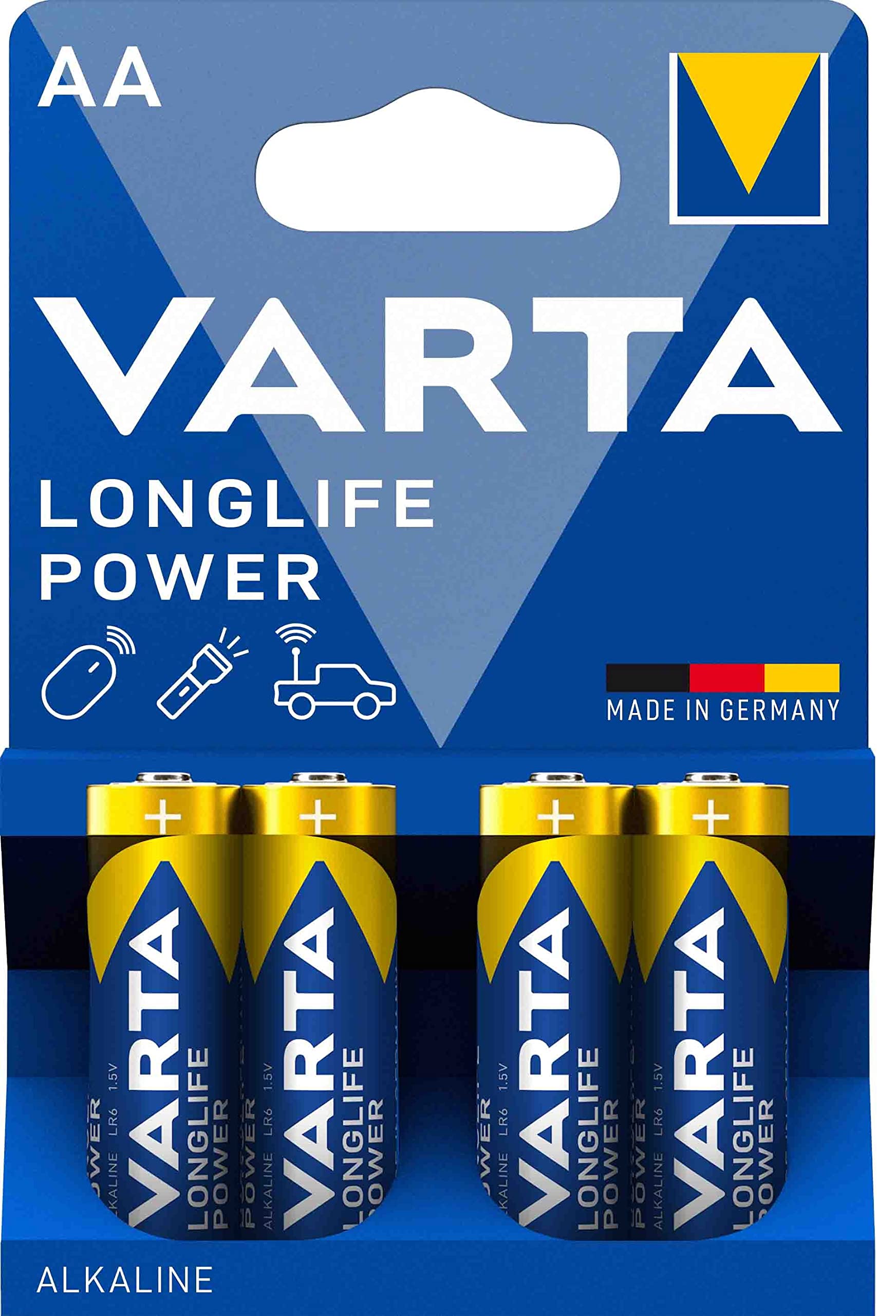 4 1.5V LR6 Varta 4906