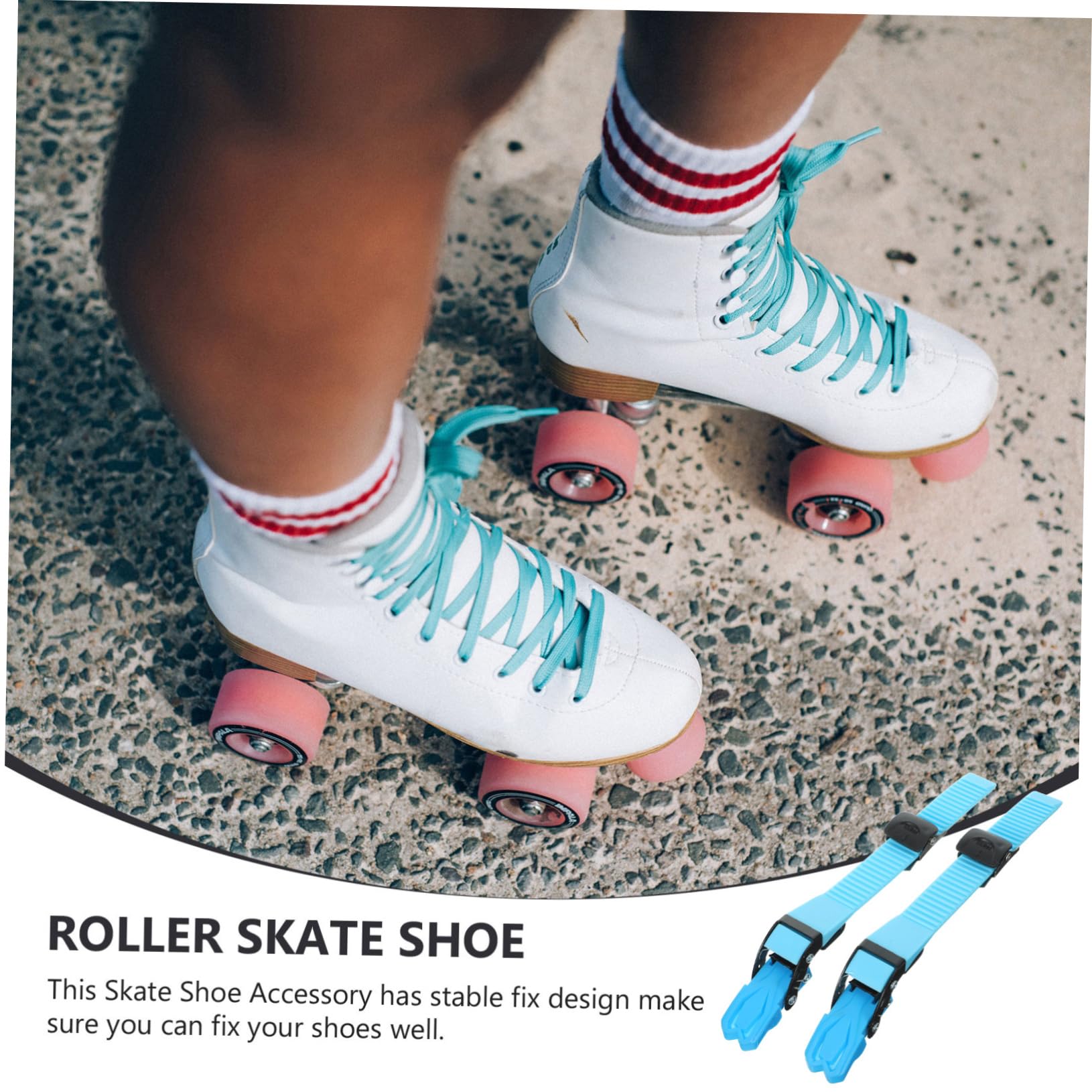Happyyami 2pcs Roller Skates Laces Skating Shoes Boots Parts Energy Belt Tightener for Adults Boys and Girls