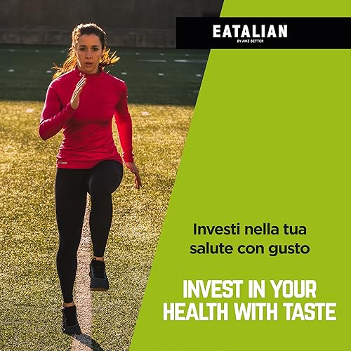 Miniatura 8 de EATALIAN by AMZ BETTER Crema de proteína de pistacho crujiente untable 7 oz200 gr, crema de pistacho con granos, pasta de proteínas, sabor dulce,