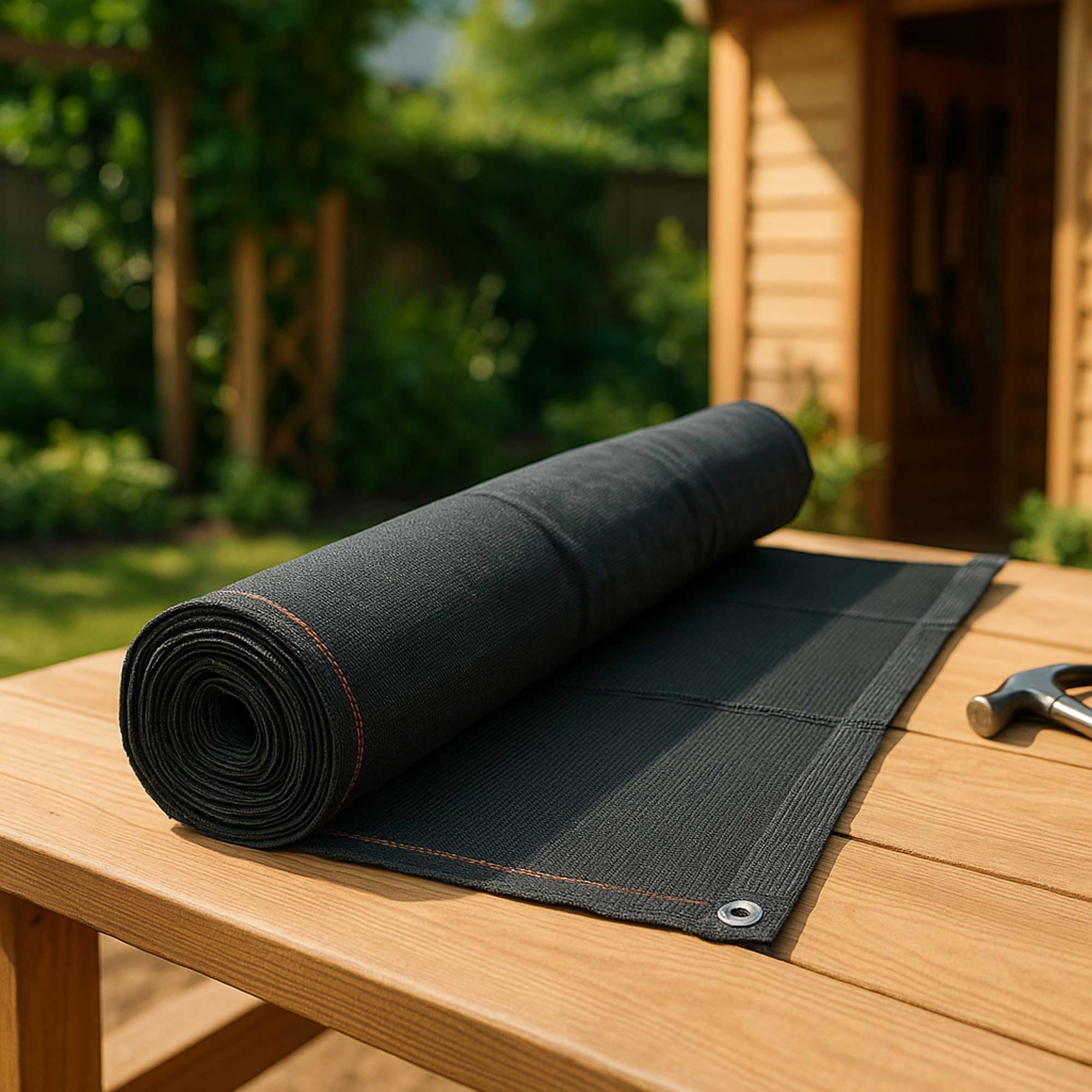 WERKA PRO Brise Vue Gris Anthracite 10m 300g/m2 1,50 x 10m