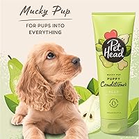 Vista 3 de Pet Head Mucky Pup - Acondicionador para cachorros Aroma de pera Acondicionador para cachorros a partir de 8 semanas Aseo profesional Vegano