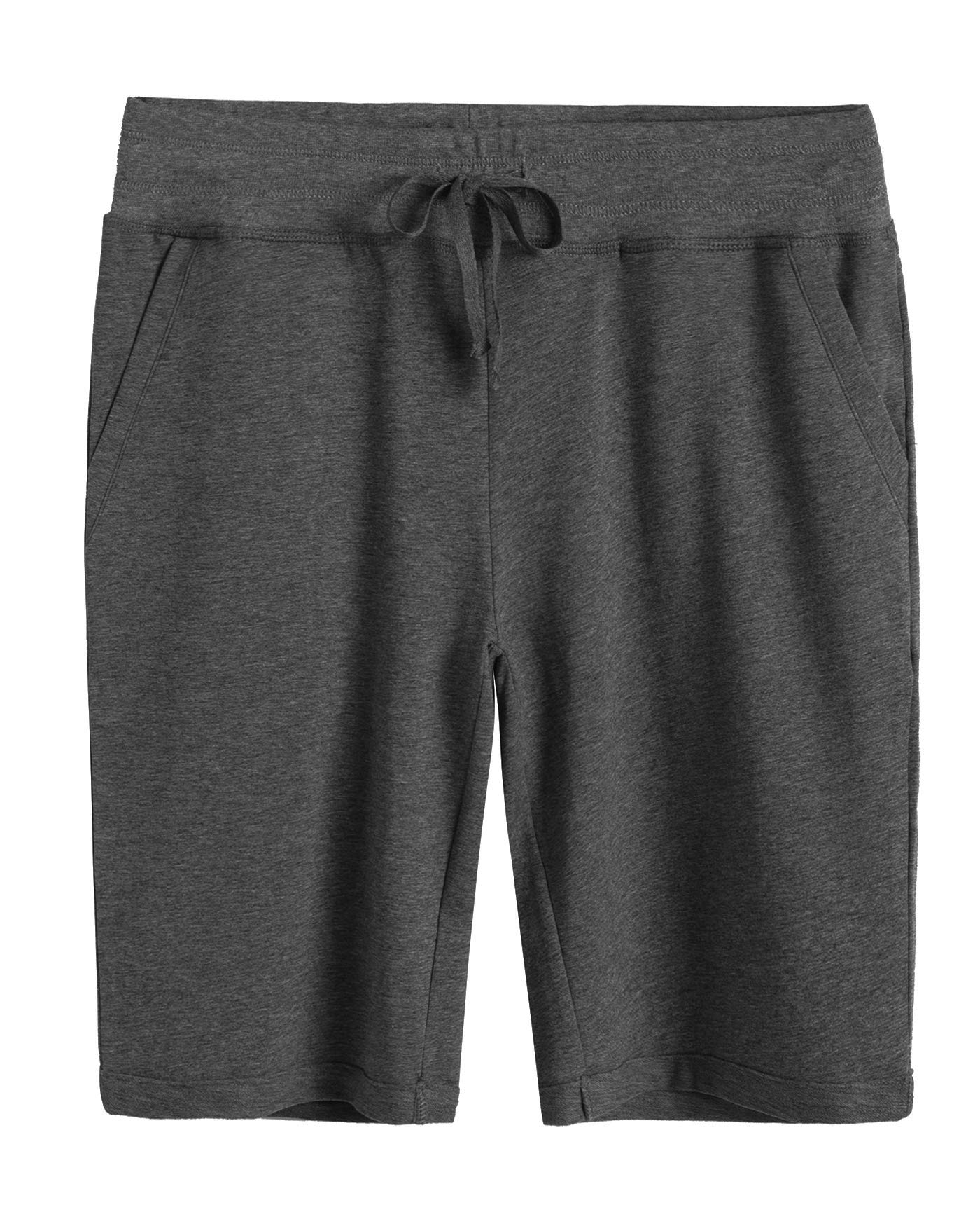 Weintee Women's Cotton Bermuda Shorts with Pockets