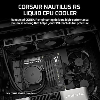 Amazon.com: CORSAIR Nautilus 240 RS Liquid CPU Cooler – 240mm AIO