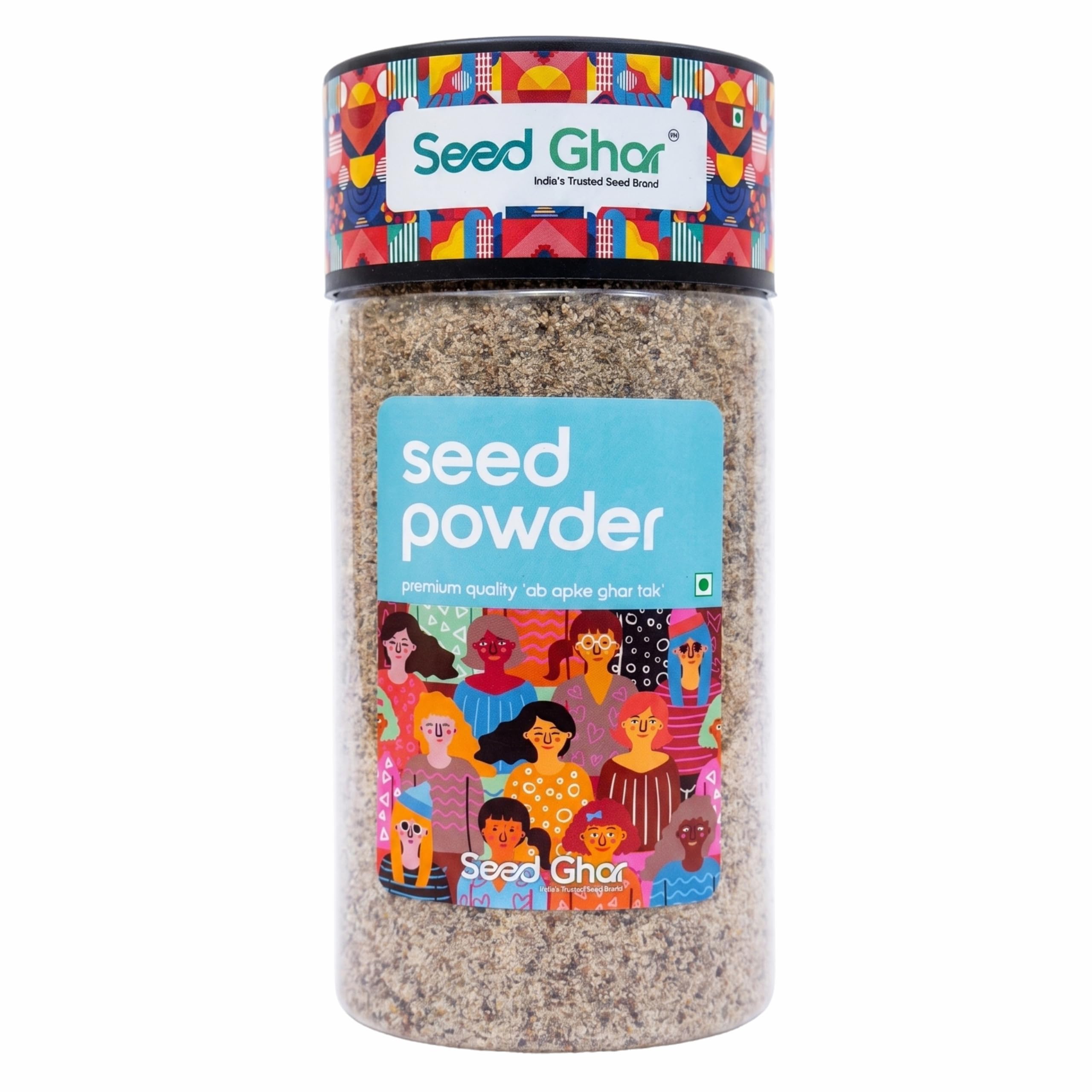 Seed Ghar Premium Seed Powder 250g | Super Seed Mix Powder | Natural Blend of Chia, watermelon seeds , Flax, Pumpkin & Sunflower Seeds | High Protein | Rich in Fibre | Omega-3 | Healthy Superfood | No Preservatives-image-28