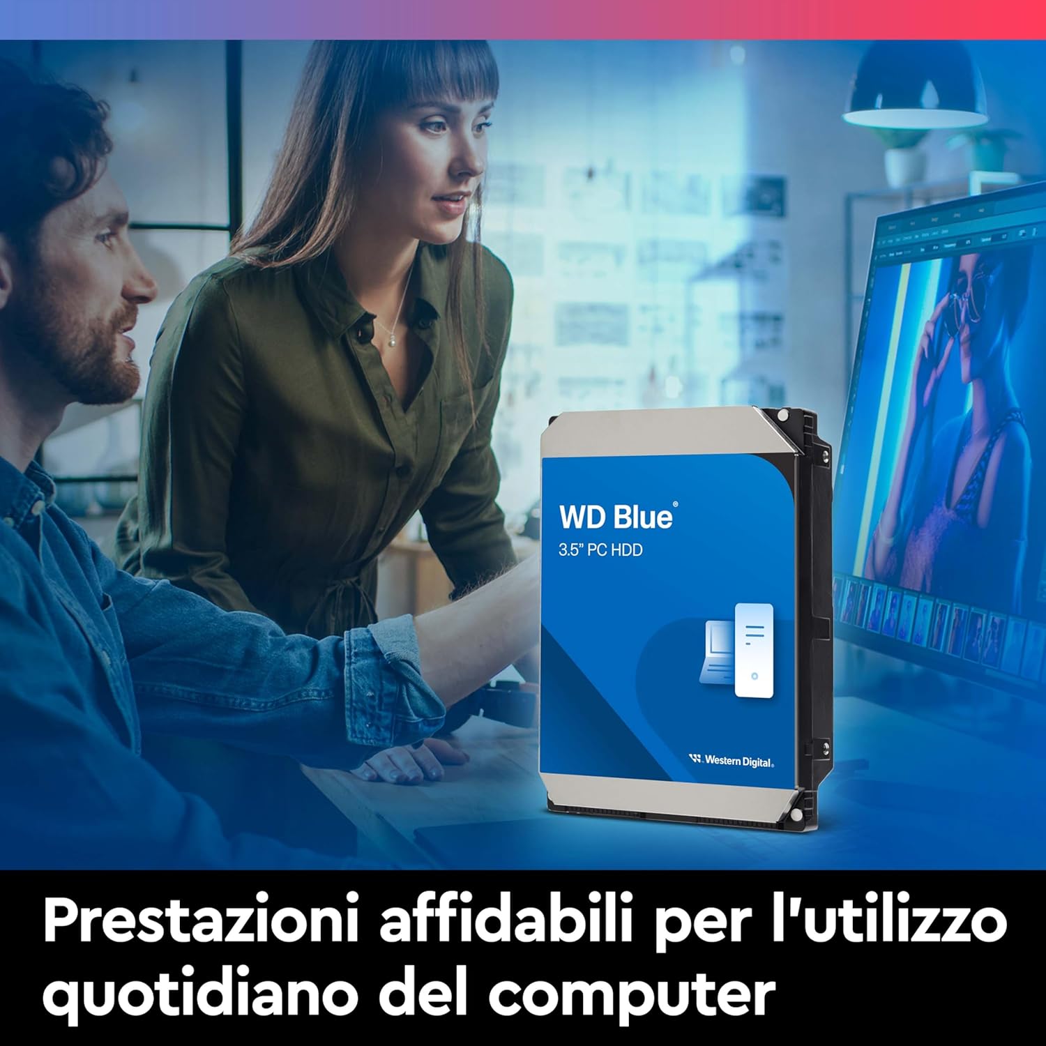 Blue 4TB per Desktop - Hdd - Immagine 1