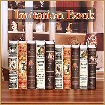 Amazon.co.jp: 洋書 イミテーションブック アンティーク 調(大5